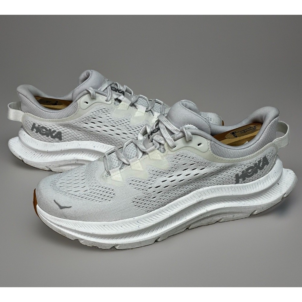HOKA Kawana Women's Size 8 B White Running Trainer Athletic Shoes